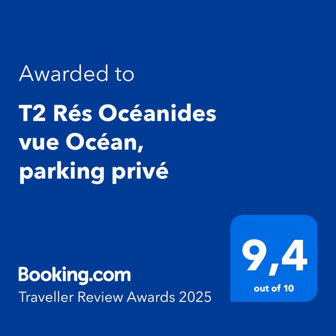 شقة T2 Res Oceanides Vue Ocean, Parking Prive لاكانو المظهر الخارجي الصورة